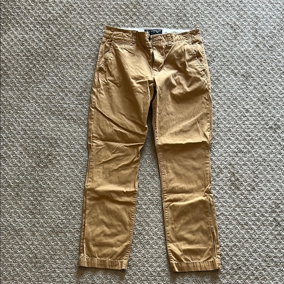 Men's American Eagle Dark Khaki Pants - Picture 1 of 6